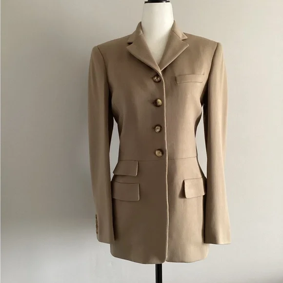 Vintage Ralph Lauren Purple Label Blazer, Size 4 - Picture 1 of 11